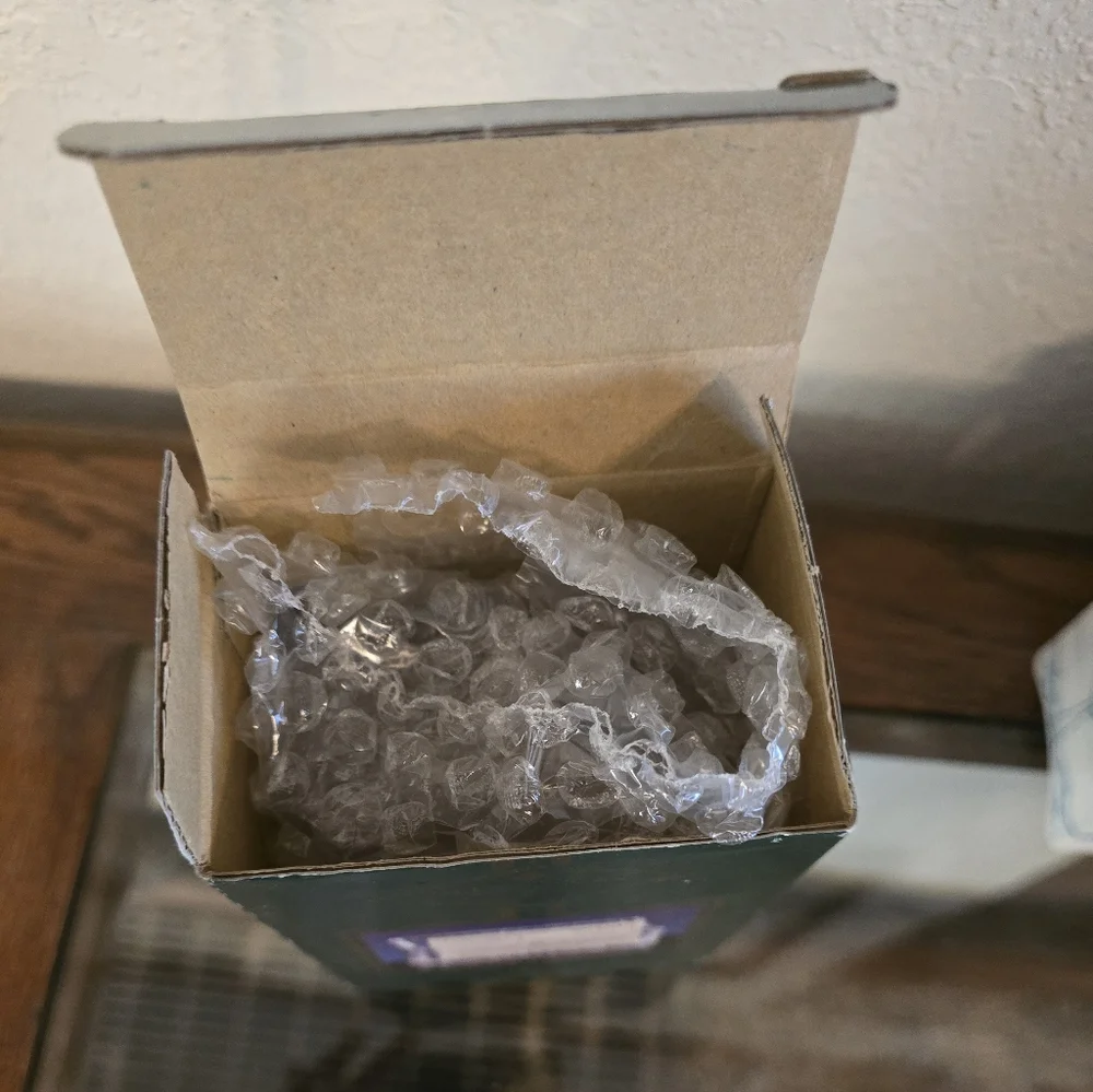 NEW-Lead Crystal Businesses Card Holder By Shannon Fine Crystal Of Ireland